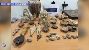 Ancient Greek Artifacts Found In A Suitcase