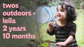 Two year olds outdoors – Laila thumbnail