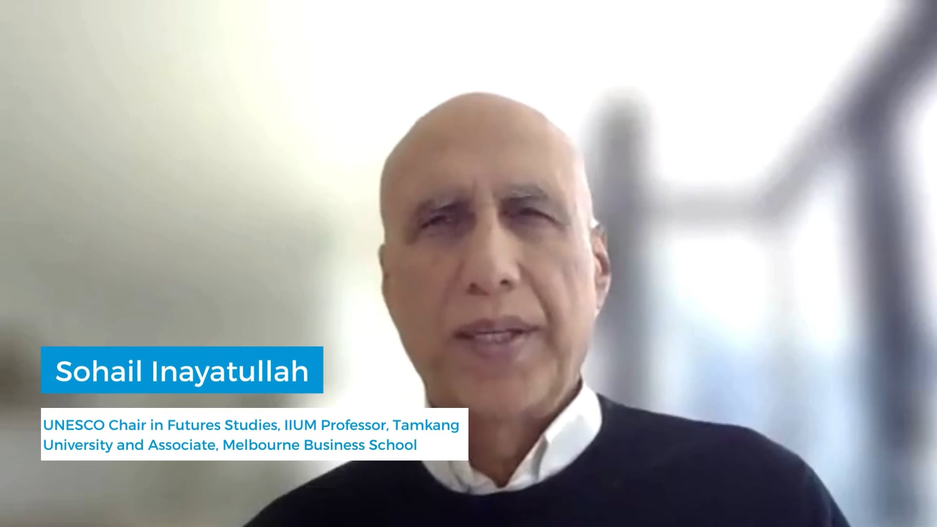 Sohail Inayatullah shares how today’s efforts and skills in foresight ...