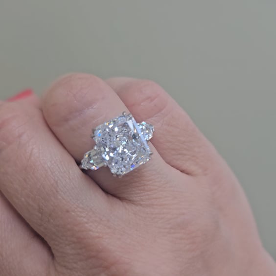 Radiant and Bullets Ring (7.5 TCW)