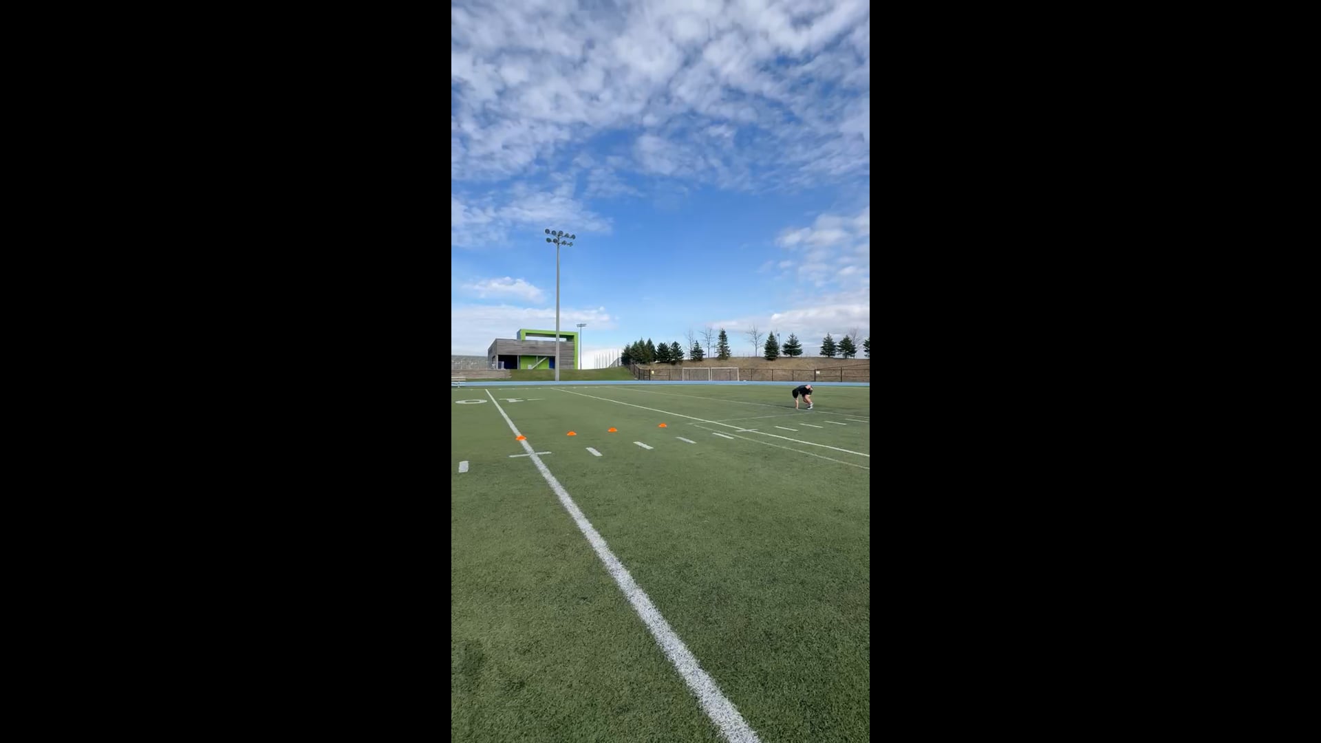 Watch Leo gallo's 10 Yard Dash: Lab Test