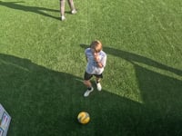 Skill 39) Inside, Laces, Outside - Right Foot