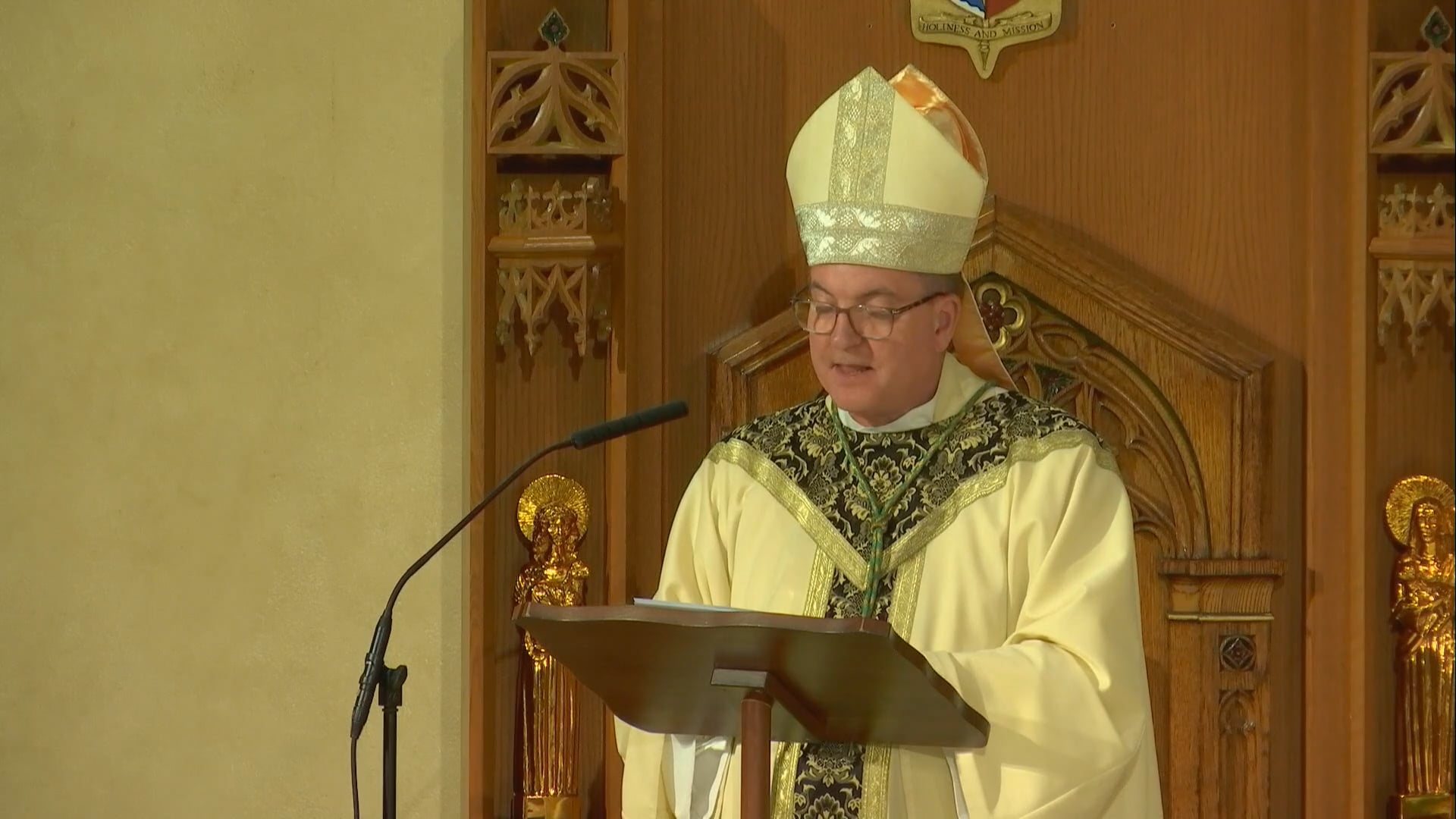 Bishop Barres' Homily for the Memorial Mass for Pope Francis from St. Agnes Cathedral