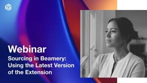 Webinar: Sourcing in Beamery: Using the Latest Version of the Extension [April, 2025]