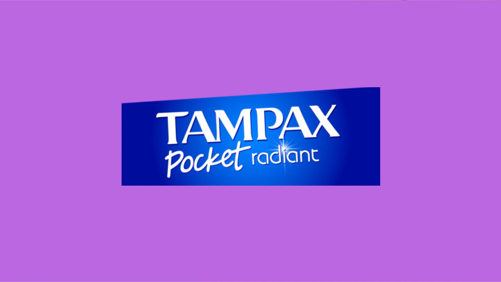Tampax - Tampax Pocket-Radiant