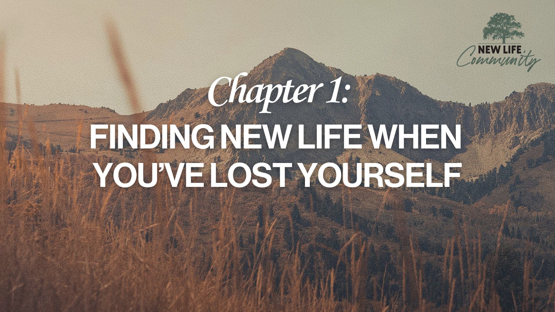 Chapter 1: Finding New Life When You've Lost Yourself (Gathering Intro Video)
