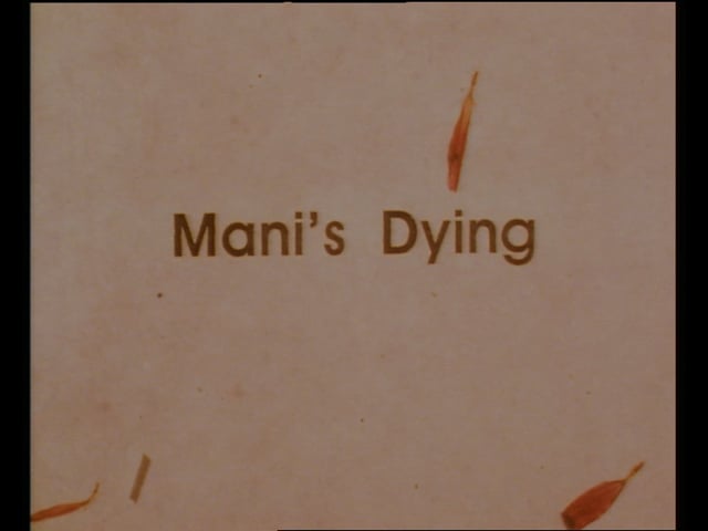 Thumbnail for Mani's Dying