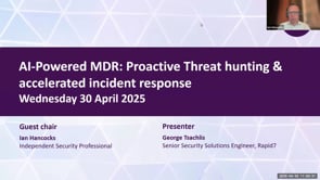 SASIG Webinar - AI-Powered MDR: Proactive Threat hunting & accelerated incident response 2025-04-30 10:00:26