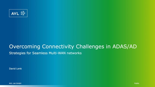 Overcoming connectivity challenges in ADAS/AD – strategies for seamless multi-WAN networks