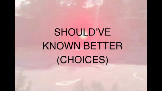 Becky and The Birds - Should’ve Known Better