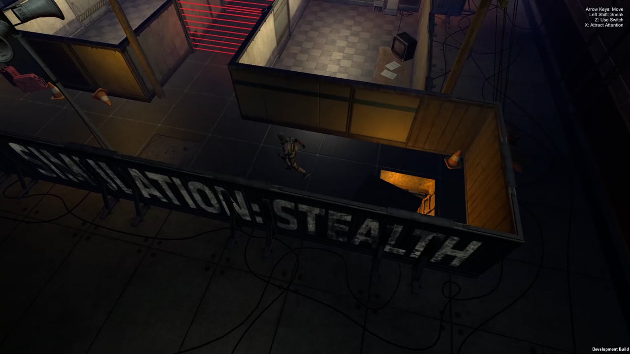 SFX, music, and implementation, stealth game