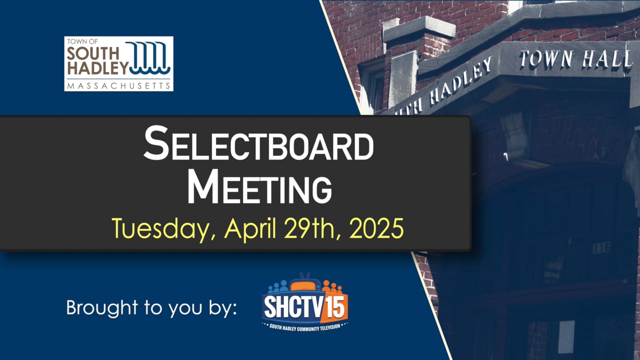 Selectboard: 04/29/2025
