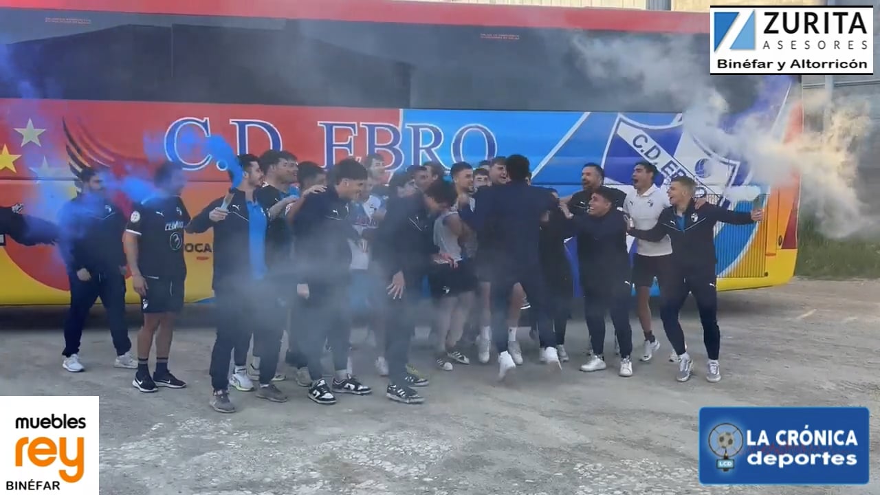 CD Ebro el orgullo del fútbol de barrio que vuelve a hacer historia, campeonato y ascenso a 2ª Rfef
