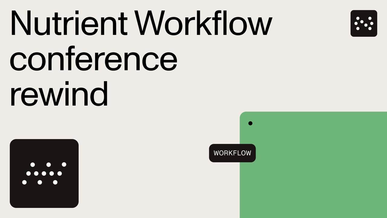 Workflow conference rewind - What our community had to say