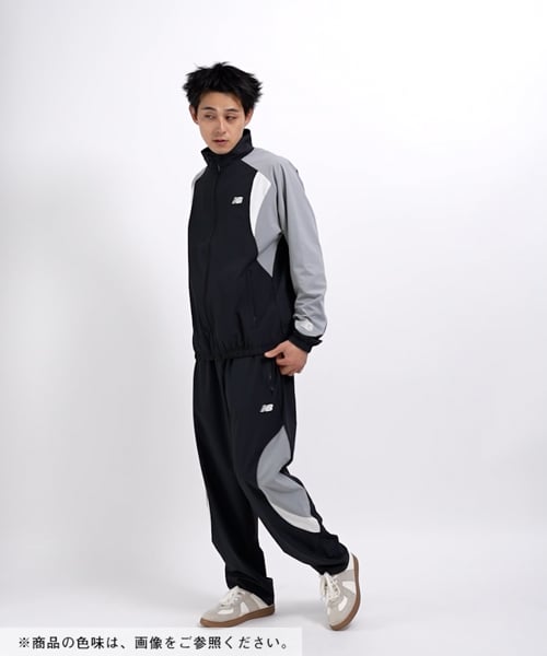 むぬ New Balance(ニューバランス)】Hoops ウーブントラックパンツ | [公式