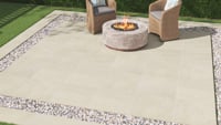 Arterra Tierra Ivory Pattern Matte Porcelain Paver