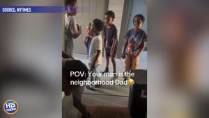 This Neighborhood Dad is Warming Our Hearts