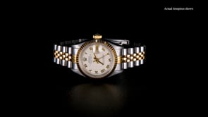 Pre-Owned Rolex Datejust Womens 26mm Automatic Stainless Steel and 18kt Yellow Gold Watch