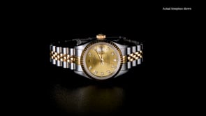 Pre-Owned Rolex Datejust Womens 26mm Automatic Stainless Steel and 18kt Yellow Gold Watch