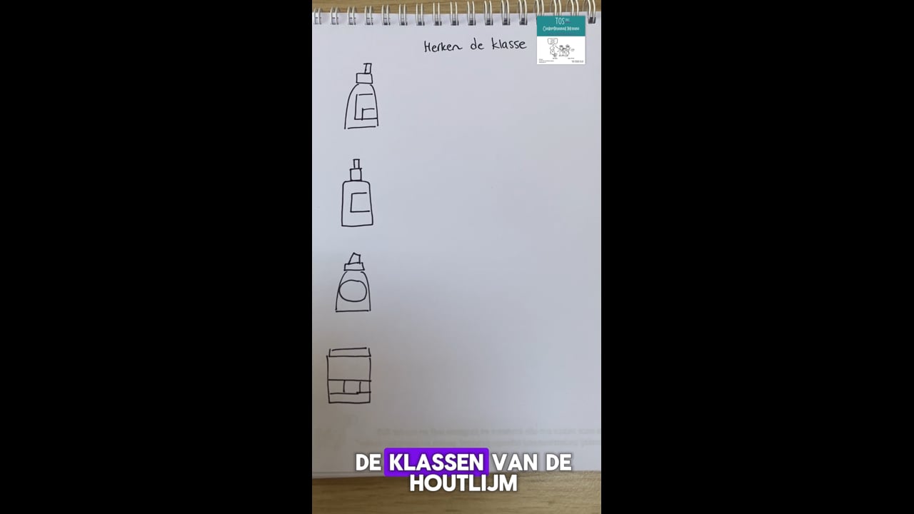Herken de houtlijm klasse