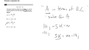 Module 1, Question 16