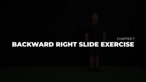 Backward Right Slide Exercise