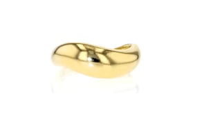 18kt Gold Over Sterling Sculptural Ring