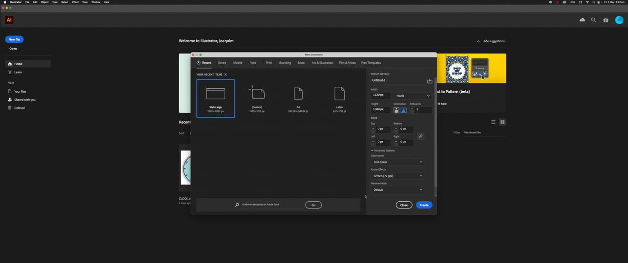 Illustrator AI Generations