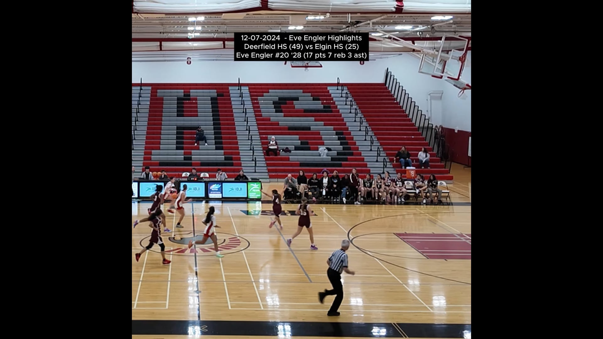 2024-12-07 ELGIN - EVE ENGLER 17 pts (2 3's) 7 reb 3 ast