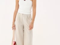 White one-shoulder top | My Jewellery