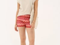 Pink crochet shorts | My Jewellery