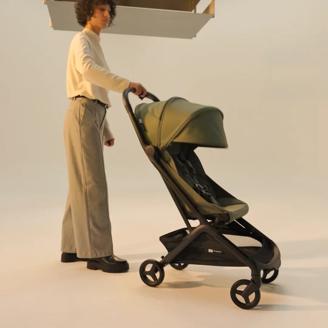 travel stroller with bassinet Mompush Wiz Stroller Gray