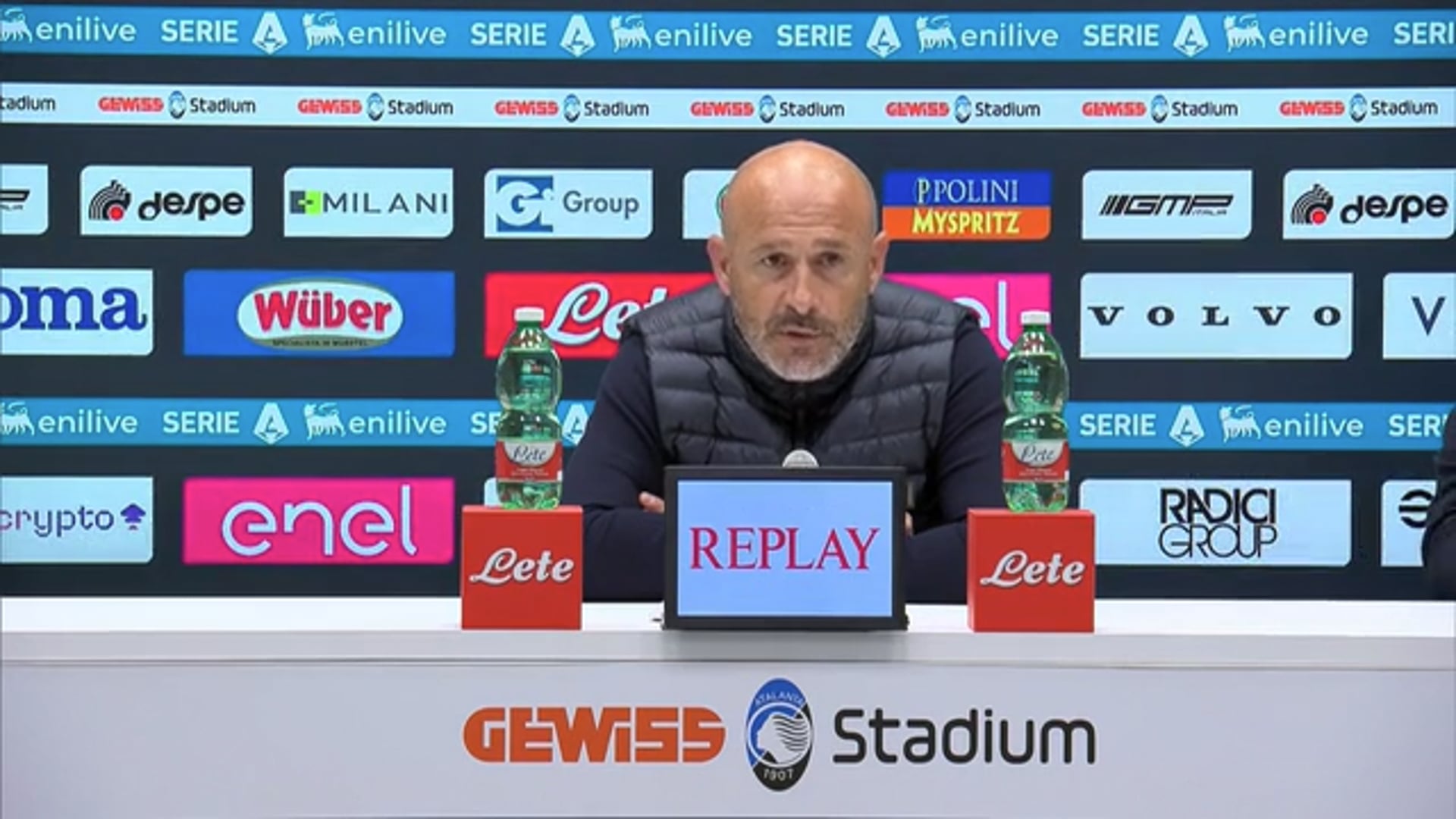 Brucia la sconfitta contro l’Atalanta. Italiano: “Ci hanno trovato impreparati”