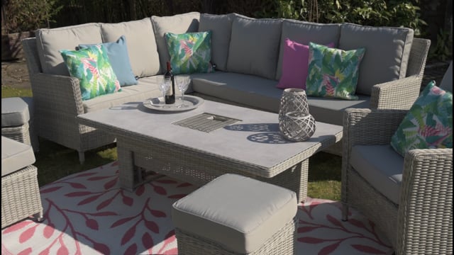 Eden Corner Dining Set video