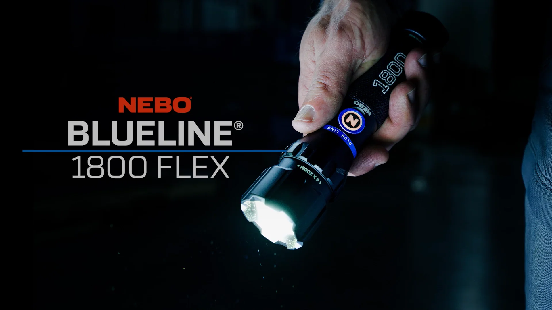 BLUELINE 1800 Flex Flashlight
