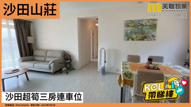 沙田超筍三房連車位