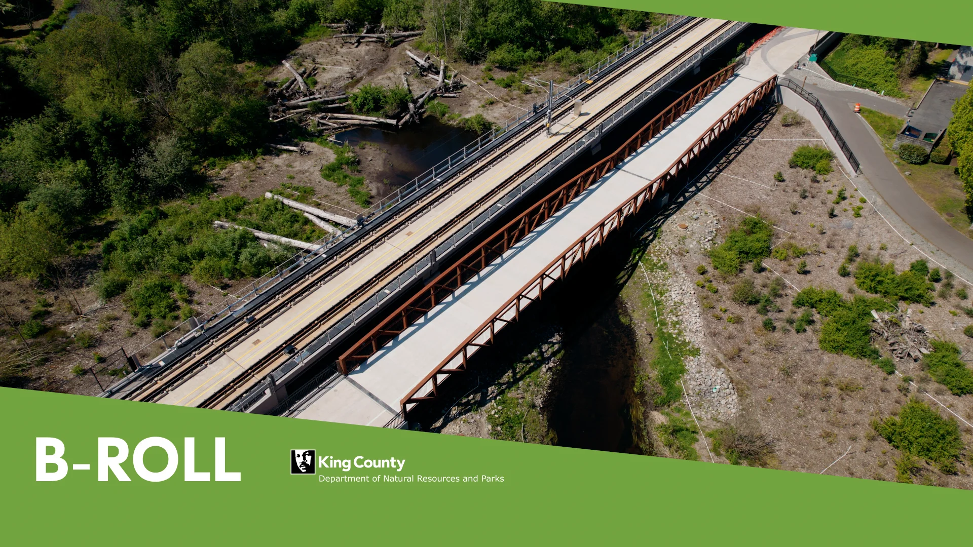 B-roll: Bear Creek Bridge Opening, image size:1920x1080