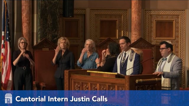 "Mi Shebeirach" shared by Justin Calls and signed by the ASL Choir • Erev Shabbat 05/02/25