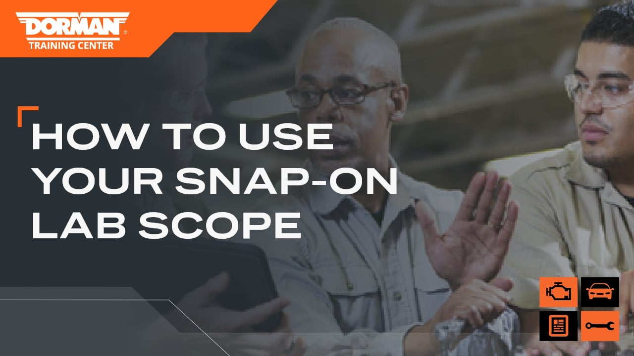 How to Use Your Snap-On Lab Scope