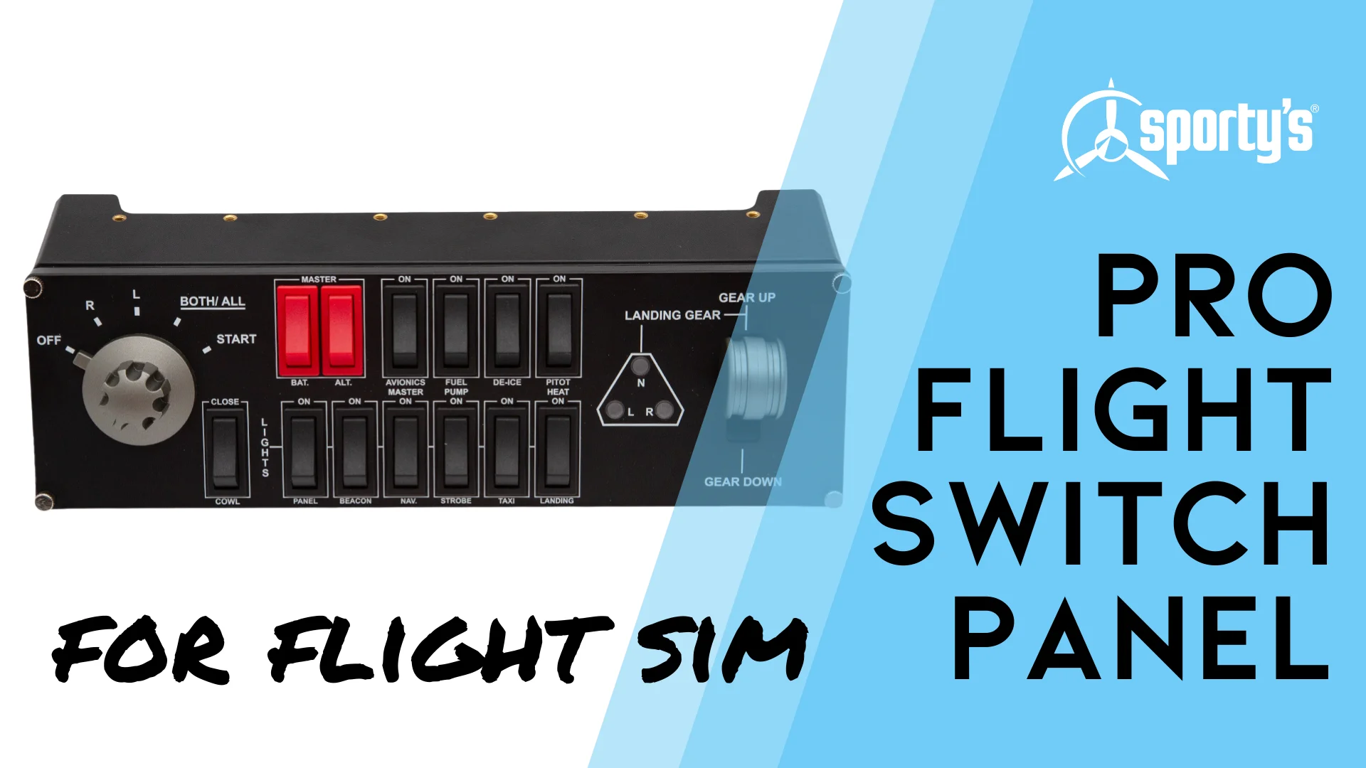 Logitech Saitek Pro Flight Switch Panel - MyPilotStore.com