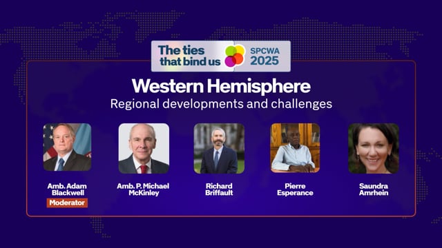 Western Hemisphere Regional developments and challenges