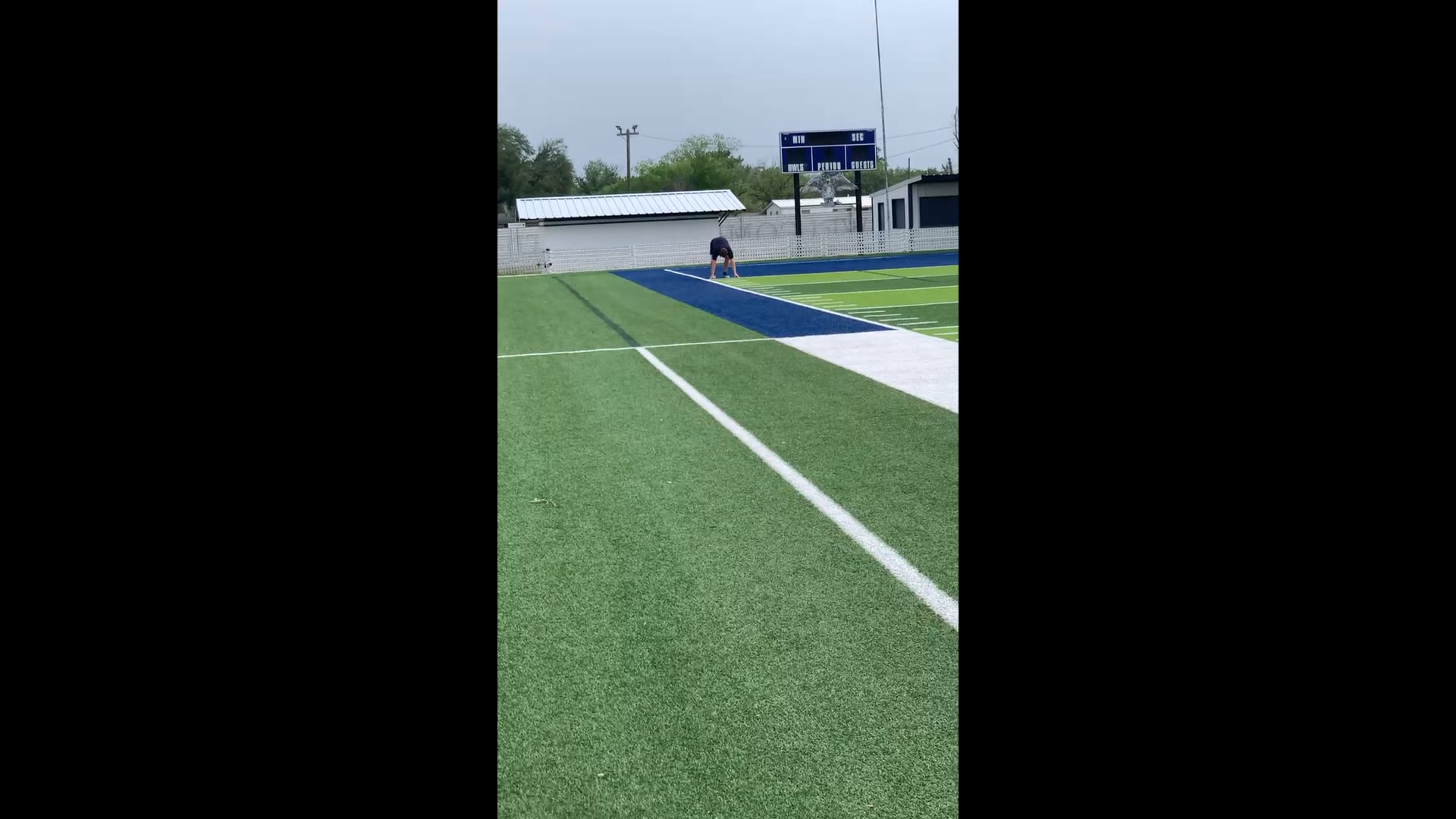 Watch stanley stanukinos's 40 Yard Dash: 20.55 seconds