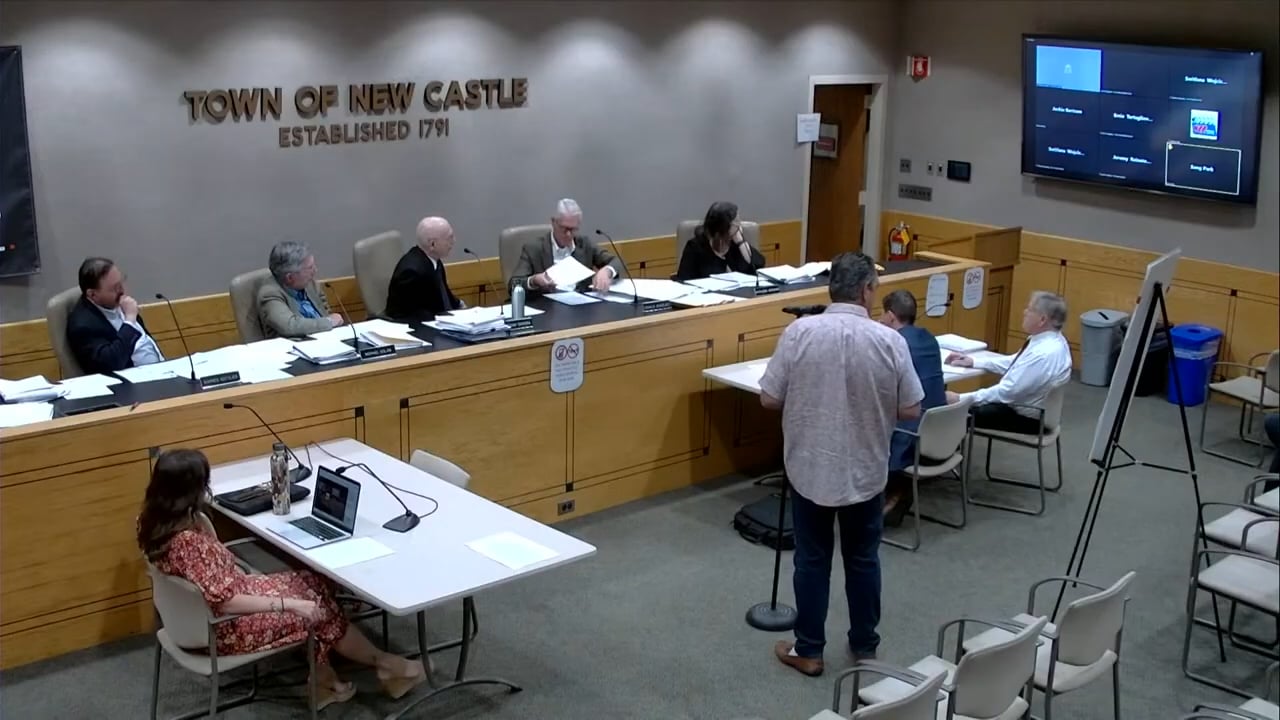 Town of New Castle Zoning Board Meeting 4/30/25
