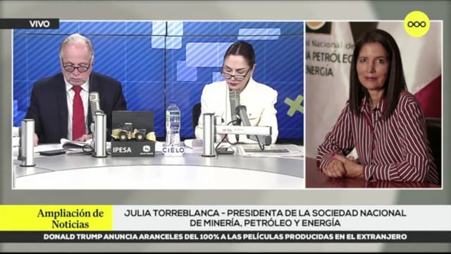 Entrevista a Julia Torreblanca en RPP TV Noticias