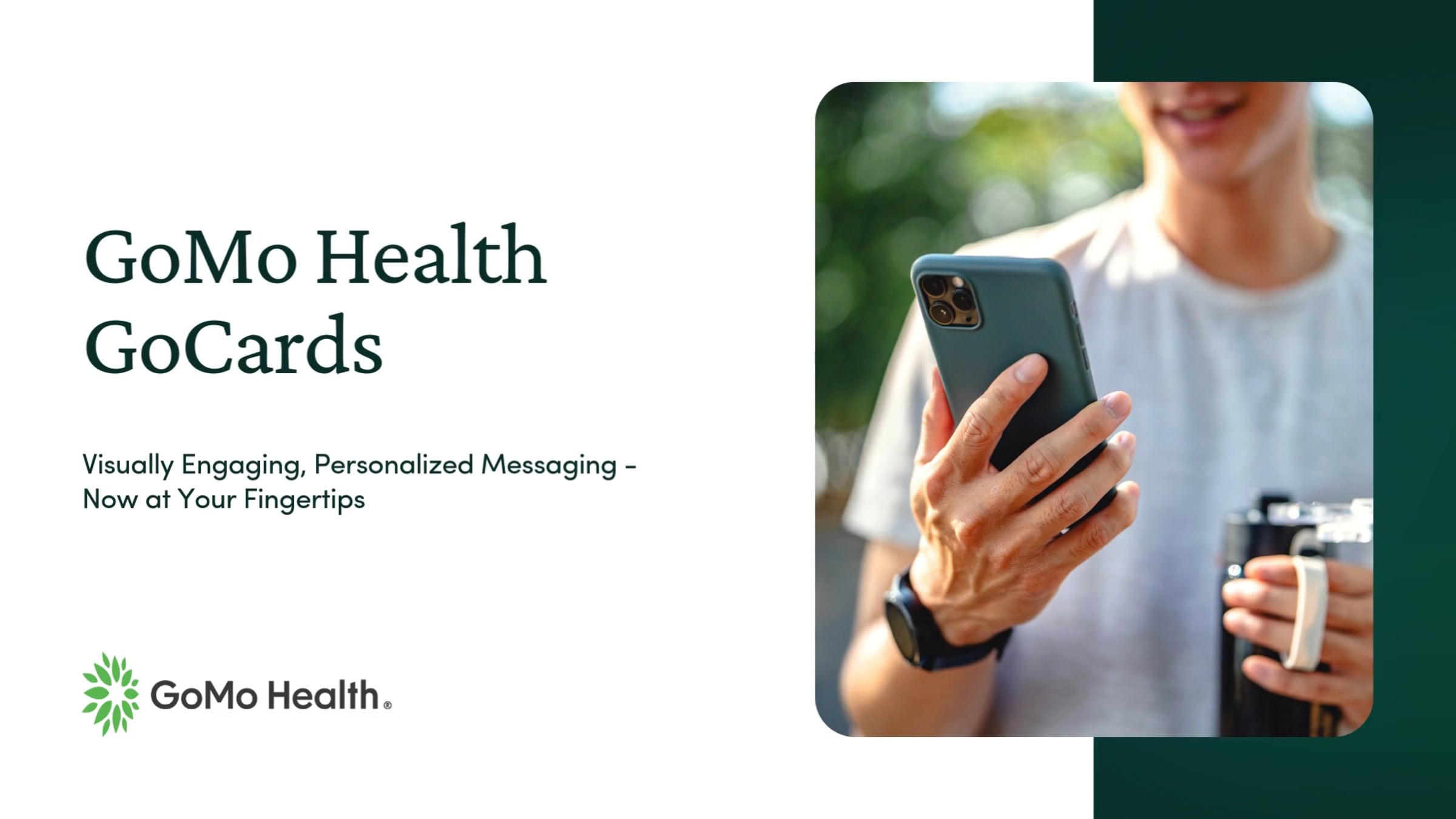GoMo Health GoCards: Product Features