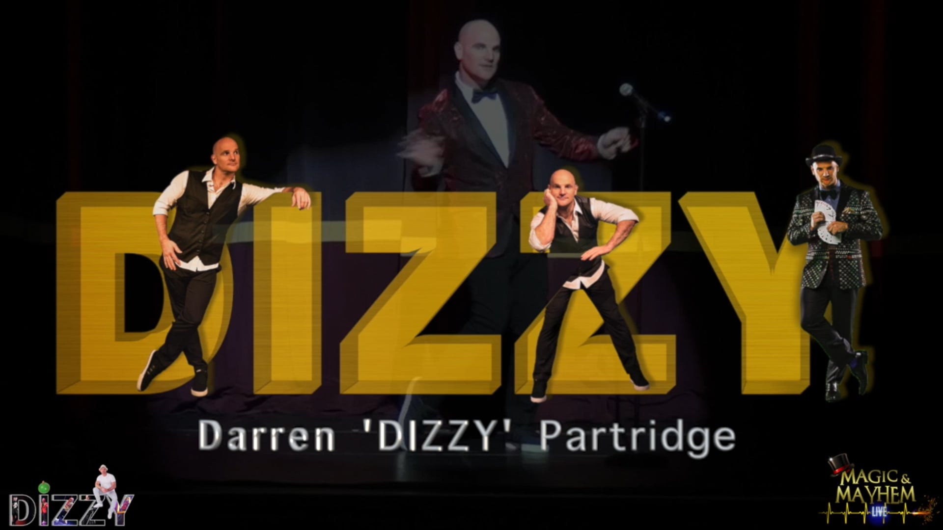 Promotional video thumbnail 1 for Comedy Magician & Circus Variety Performer