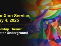 Worship for May 4, 2025