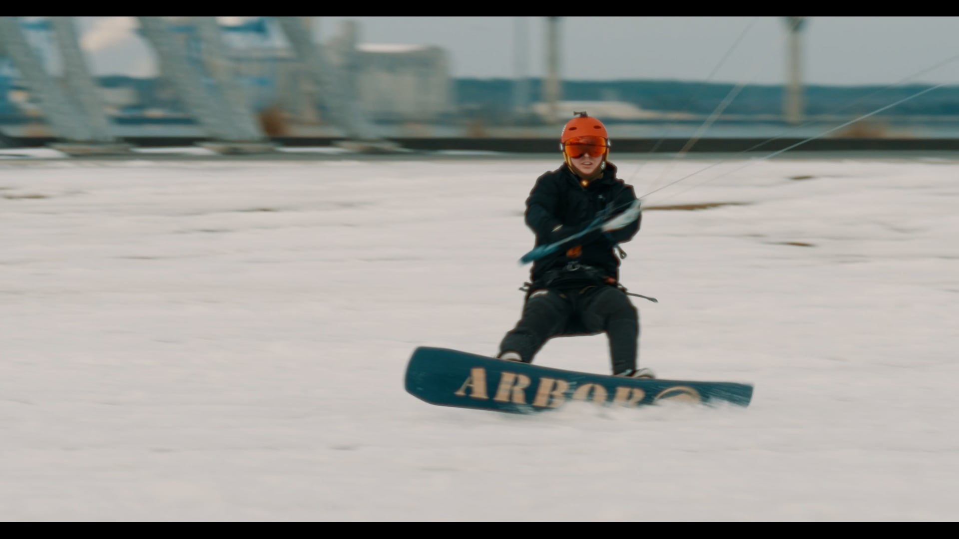 Snowkiting in Charleston, South Carolina (2025)