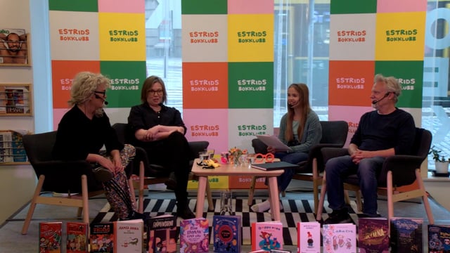 Estrids Bokklubb presenterar: Martin Widmark, Stina Wirsén och Karin Erlandsson