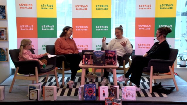 Estrids Bokklubb presenterar: Malin Klingenberg, Sara Nordlund-Laurent och Lotta Sanhaie